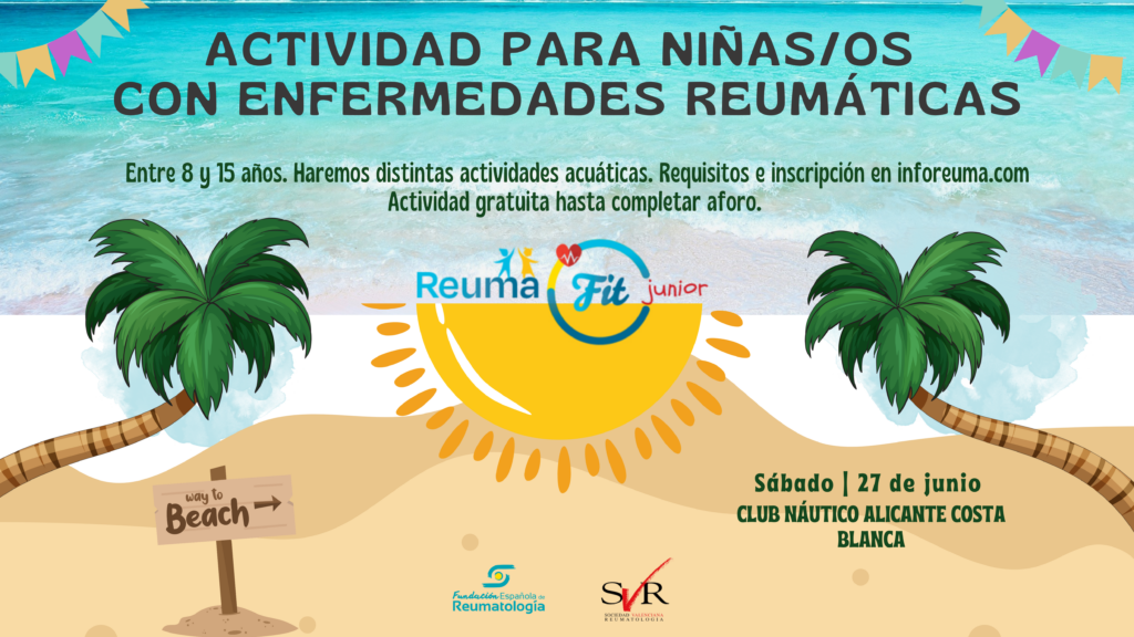 Reumafit: Actividad para niñ@s con enfermedades reumáticas